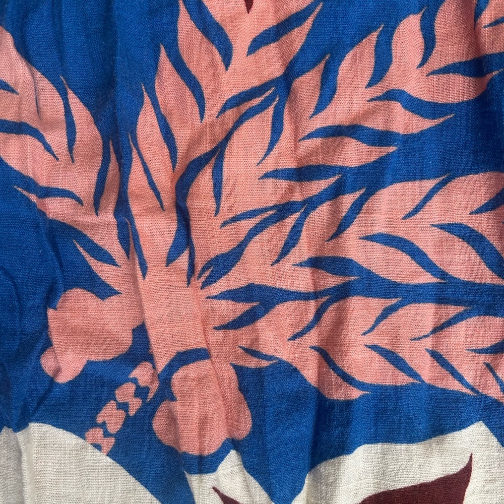 H&M Colorful Leaf Print Pants - Picture 2 of 4